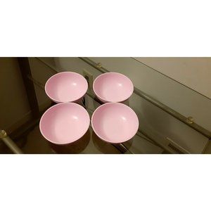 Tupperware Mini Bowls Fruit Snacks Berries 1 Cup 230mL Set of 4 Pink
